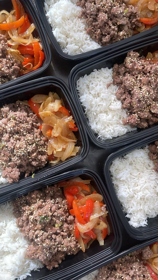 Sesame Beef Bowl